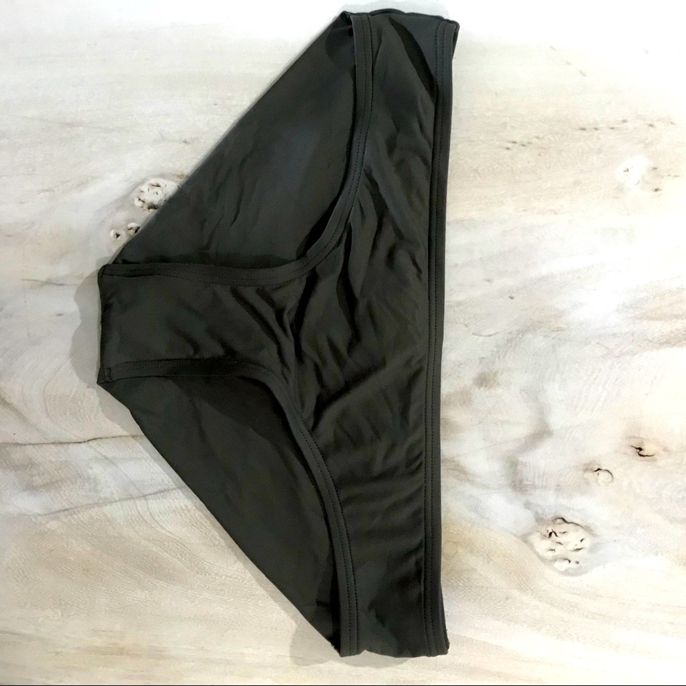 Vince Camuto bikini bottom dark army green